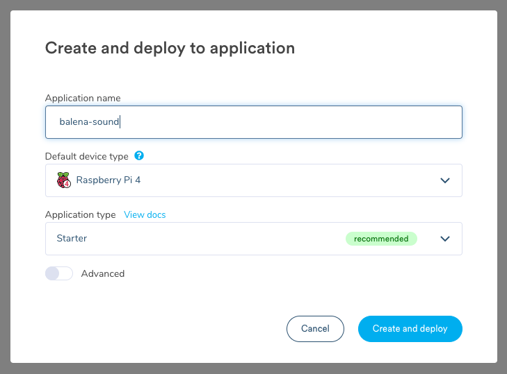 Create and deploy the application!